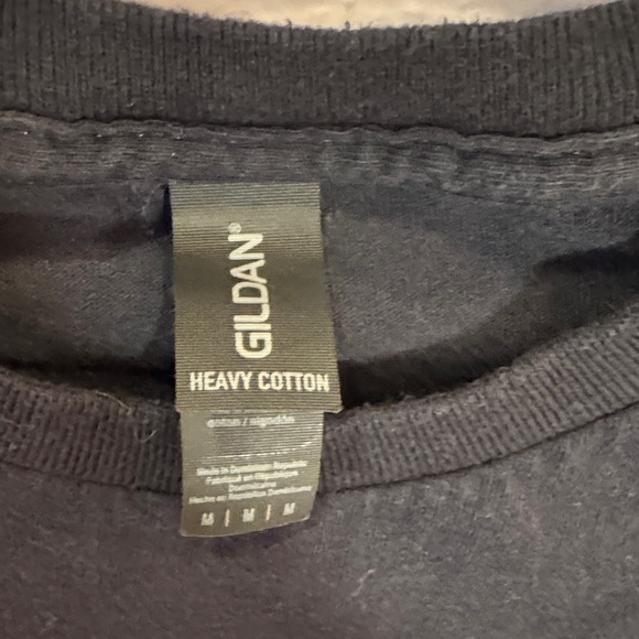 Gildan Black Tee with Patriotic Graphic - Picture 3 of 3